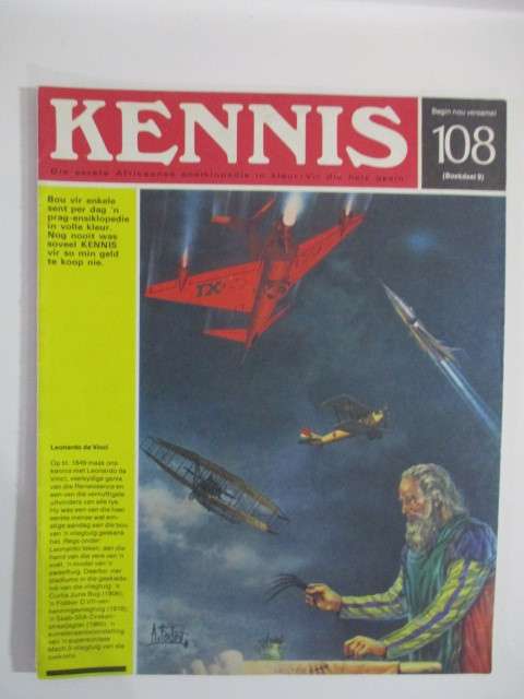 VINTAGE KENNIS ENSIKLOPEDIE IN KLEUR - NO. 108 - 1960`S - 1970`S