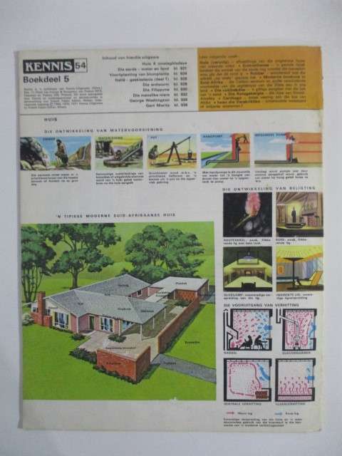 VINTAGE KENNIS ENSIKLOPEDIE IN KLEUR - NO. 54 - 1960`S - 1970`S