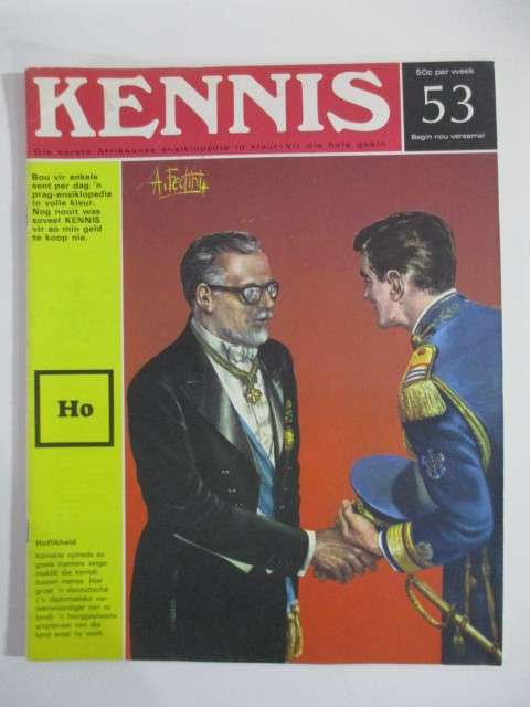 VINTAGE KENNIS ENSIKLOPEDIE IN KLEUR - NO. 53 - 1960`S - 1970`S
