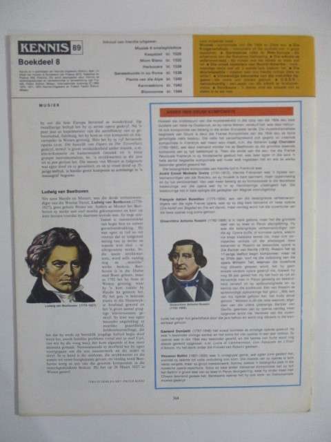 VINTAGE KENNIS ENSIKLOPEDIE IN KLEUR - NO. 89 - 1960`S - 1970`S