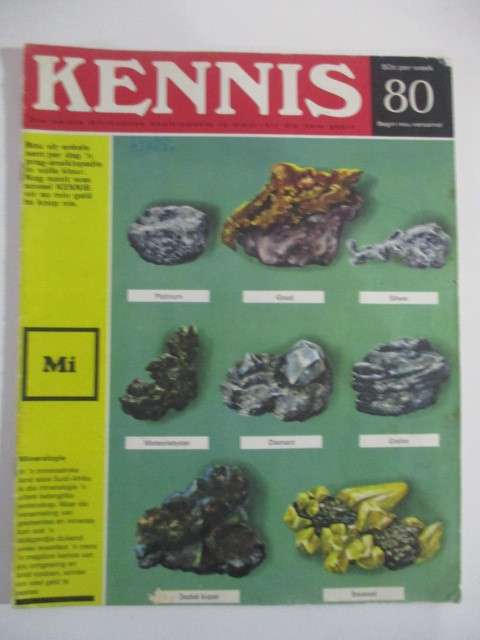 VINTAGE KENNIS ENSIKLOPEDIE IN KLEUR - NO. 80 - 1960`S - 1970`S