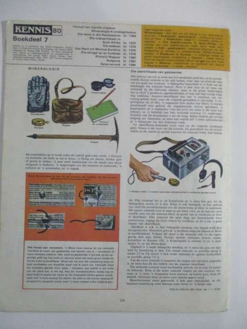 VINTAGE KENNIS ENSIKLOPEDIE IN KLEUR - NO. 80 - 1960`S - 1970`S