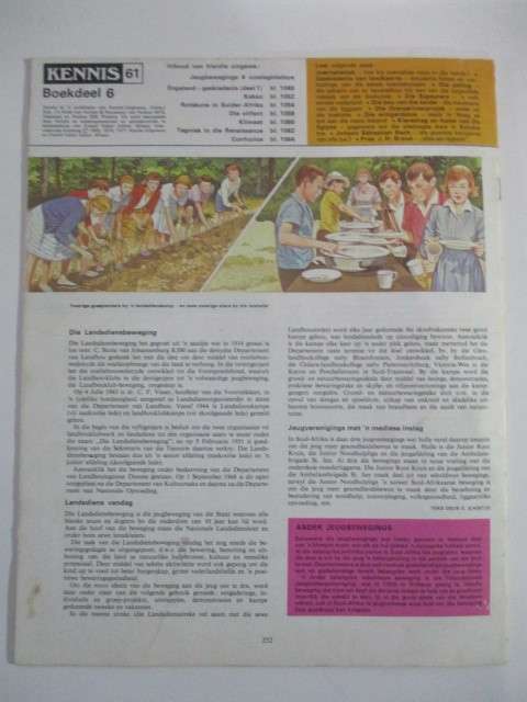 VINTAGE KENNIS ENSIKLOPEDIE IN KLEUR - NO. 61 - 1960`S -1970`S