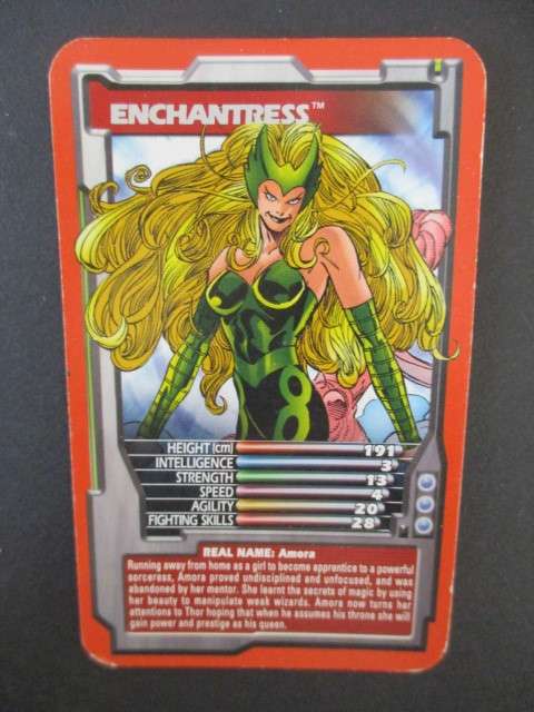 TRUMPS MARVEL TRADING CARD 2005 - ENCHANTRESS