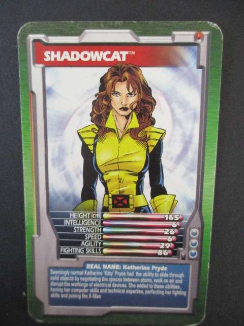 TRUMPS MARVEL TRADING CARD 2003 - SHADOWCAT