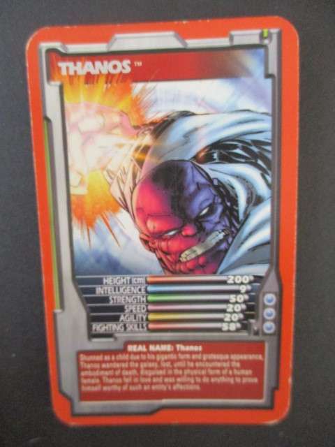 TRUMPS MARVEL TRADING CARD 2005 - THANOS