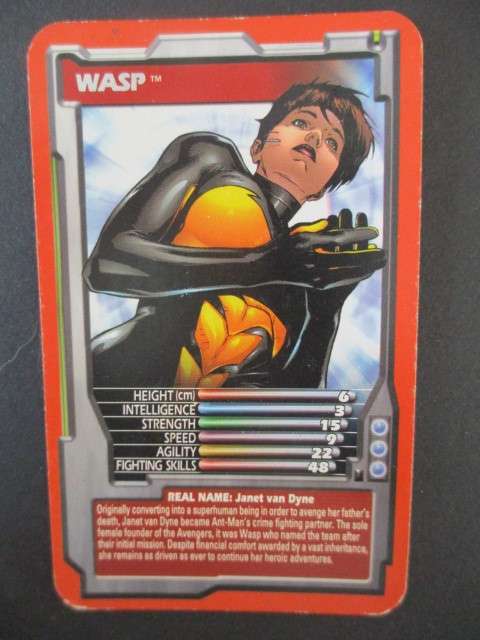 TRUMPS MARVEL TRADING CARD - 2005 - WASP