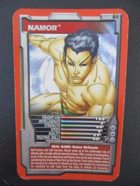 TRUMPS MARVEL TRADING CARD 2005 - NAMOR