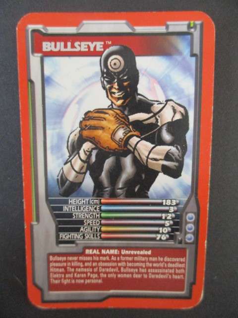 TRUMPS MARVEL TRADING CARD 2005 - BULLSEYE