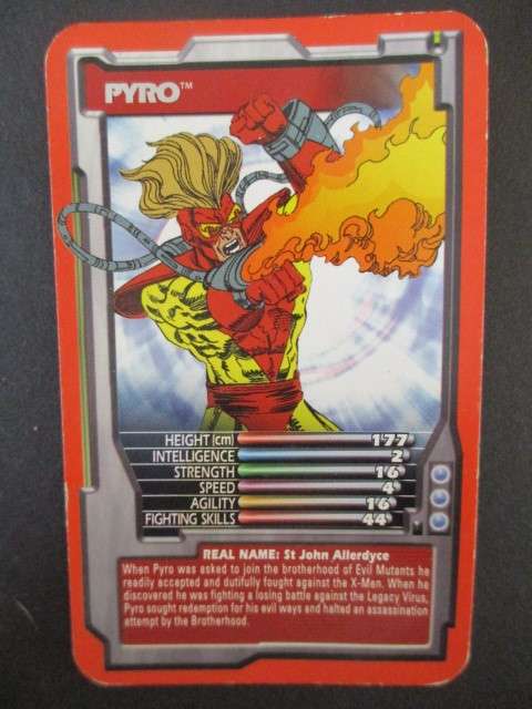 TRUMPS MARVEL TRADING CARD 2005 - PYRO