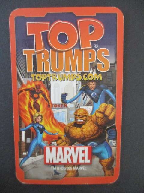 TRUMPS MARVEL TRADING CARD 2005 - RED SKULL