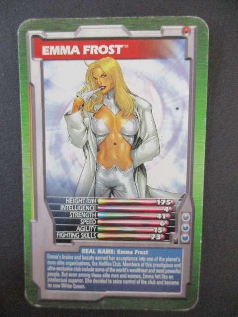 TRUMPS MARVEL TRADING CARD 2003 - EMMA  FROST