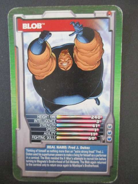 TRUMPS MARVEL TRADING CARD 2003 - BLOB