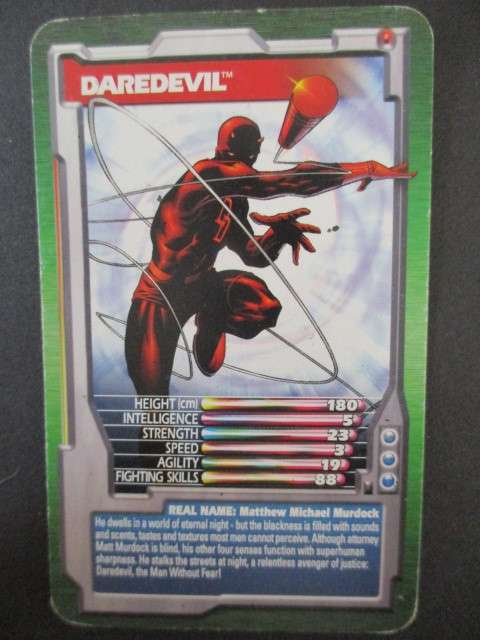 TRUMPS MARVEL TRADING CARD 2003 - DAREDEVIL