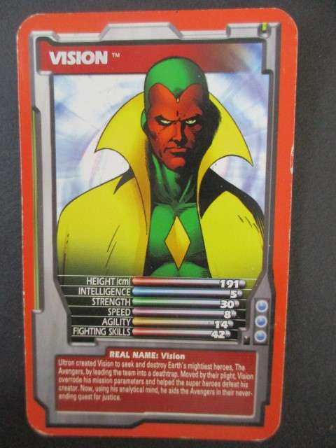 TRUMPS MARVEL TRADING CARD 2005 - VISION
