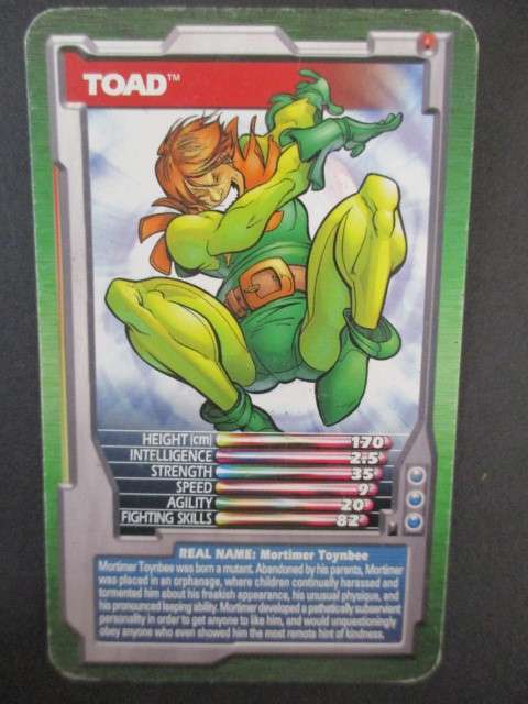 TRUMPS MARVEL TRADING CARD 2003 - TOAD