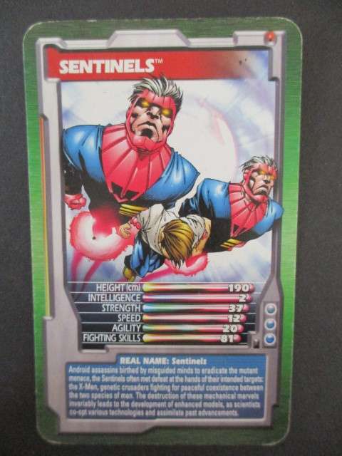 TRUMPS MARVEL TRADING CARD GAME 2003 - SENTINELS