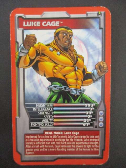 TRUMPS MARVEL TRADING CARD 2005 - LUKE CAGE