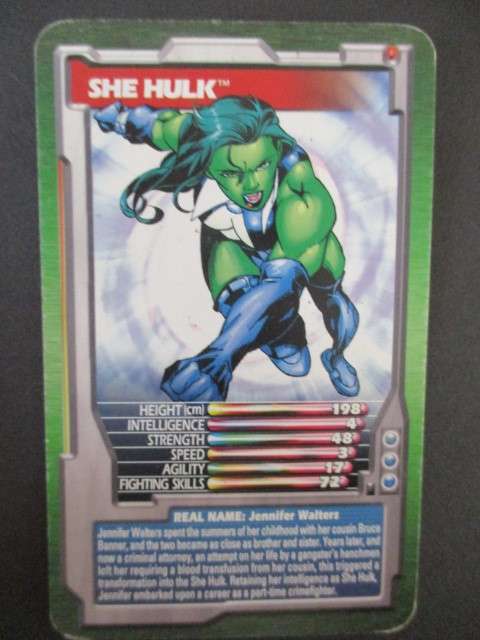 TRUMPS / DC / MARVEL TRADING CARDS 2003 - SHE HULK