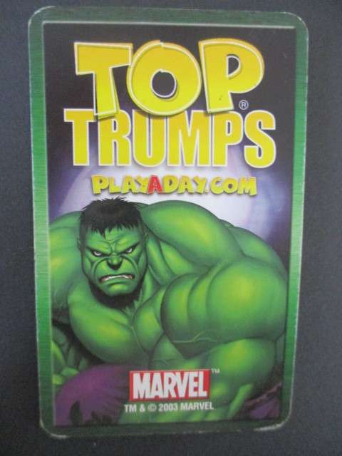 TRUMPS DC/ MARVEL TRADING CARD 2003 - WOLVERINE