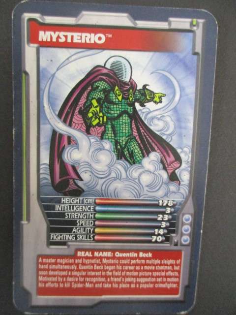 TRUMPS DC / MARVEL  TRADING CARD 2002 - MYSTERIO