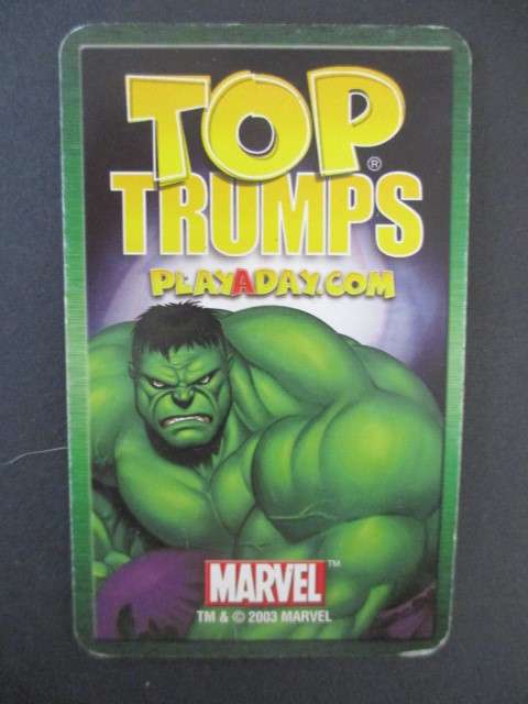 TRUMPS DC / MARVEL TRADING CARD 2003  - COLOSSUS