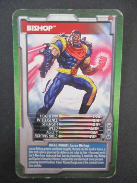 TRUMPS DC / MARVEL TRADING CARD 2003  - BISHOP