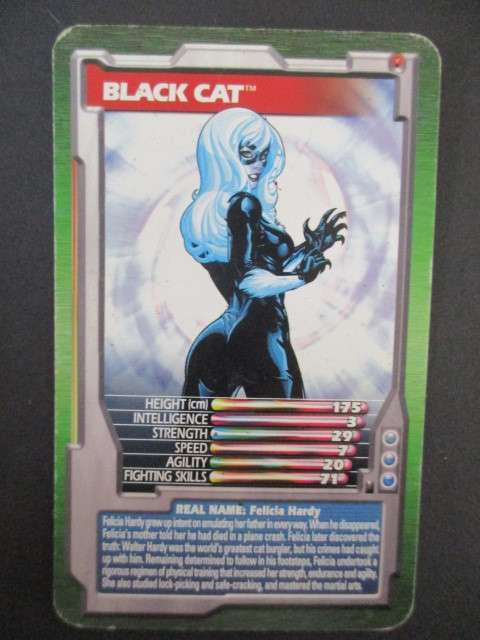 TRUMPS DC / MARVEL TRADING CARD 2003 BLACK CAT