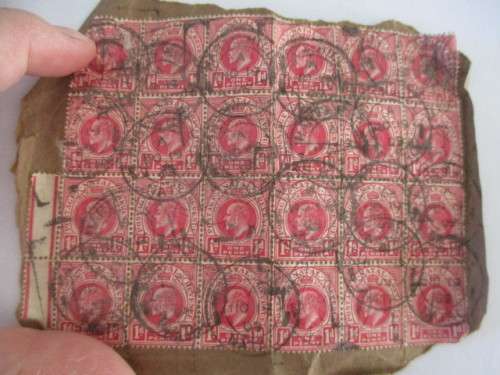 SOUTH AFRICA  - NATAL STAMPS BLOCK USED MOUNTED RARE