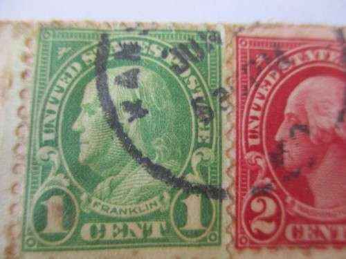 AMERICA 3 USED GEORGE WASHINGTON STAMPS
