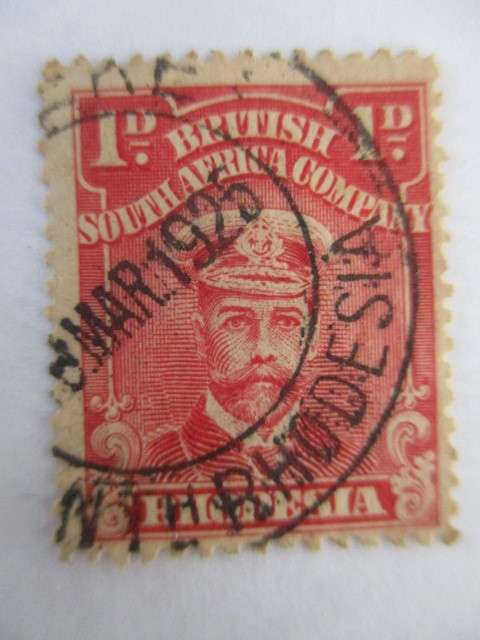 SOUTHERN RHODESIA  LOT OF 5  USED STAMPS