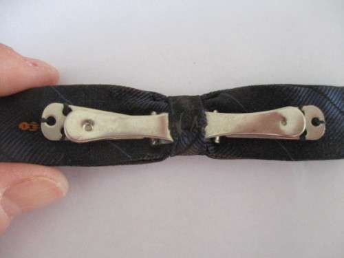 VINTAGE CLIP ON  BOW TIE - 50`S - 60`S