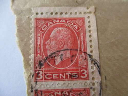 CANADA 1932 KING GEORGE V MOUNTED STAMPS USED