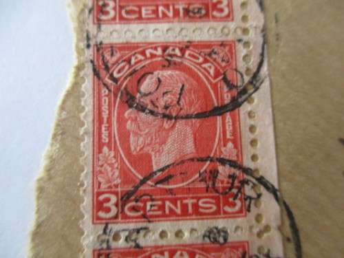 CANADA 1932 KING GEORGE V MOUNTED STAMPS USED