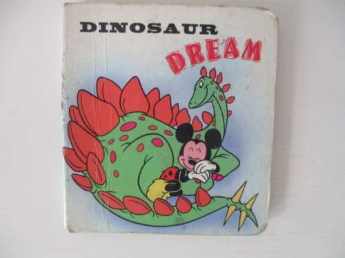 MINI MICKEY MOUSE BOOK  - 1995 CARDBOARD PAGES