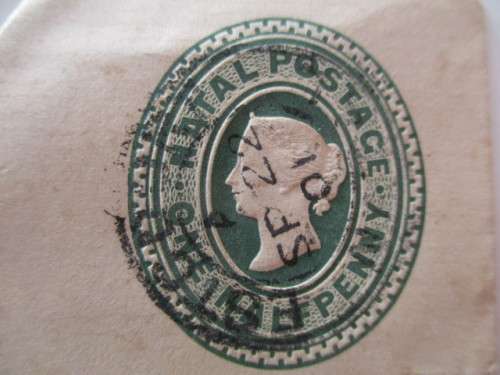 SOUTH AFRICA NATAL EMBOSSED USED STAMP