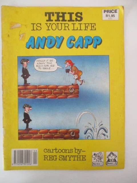 VINTAGE THIS IS YOUR LIFE ANDY CAPP - 1986  - A SOUTH AFRICAN COMIC BOOK