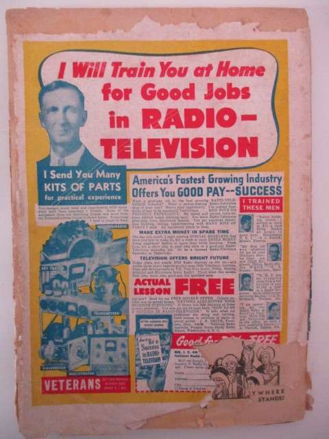 VINTAGE PULP MAGAZINE - 1949  THRILLING WONDER STORIES