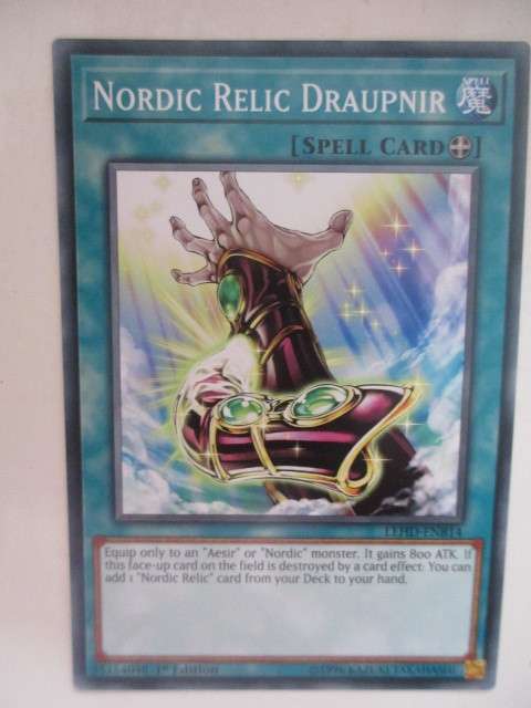 YU-GI-OH TRADING CARD - NORDIC RELIC DRAUPNIR