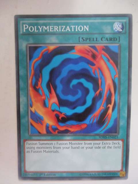 YU-GI-OH TRADING CARD - POLYMERIZATION