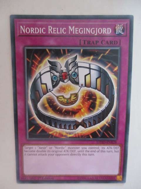 YU-GI-OH TRADING CARD - NORDIC RELIC MEGINGJORD