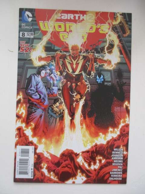 DC COMICS - EARTH 2 - WORLDS END  VOL. 1 NO. 8 - 2015  AS NEW