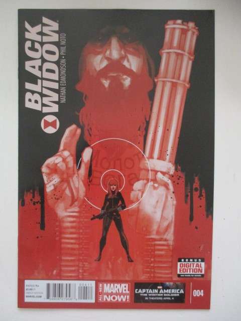 MARVEL COMICS - BLACK WIDOW  NO. 4 - 2014  - AS NEW