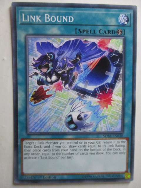 YU-GI-OH TRADING CARD - LINK BOUND