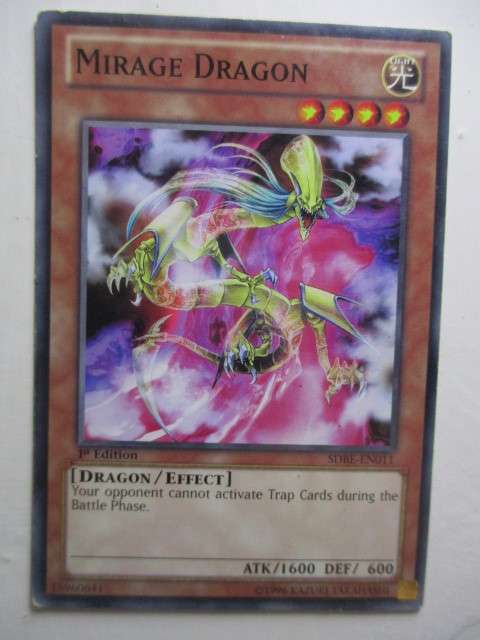 YU-GI-OH TRADING CARD - MIRAGE DRAGON