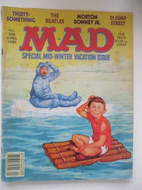 MAD MAGAZINE NO. 286 - 1989 SPECIAL MIDWINTER VACATION ISSUE