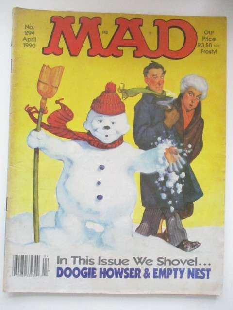 MAD MAGAZINE - NO. 294  - 1990  DOOGIE HOWSER