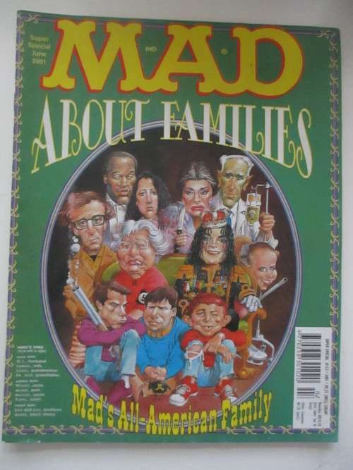 MAD MAGAZINE - ABOUT FAMILIES -  NO. 113  - 2001