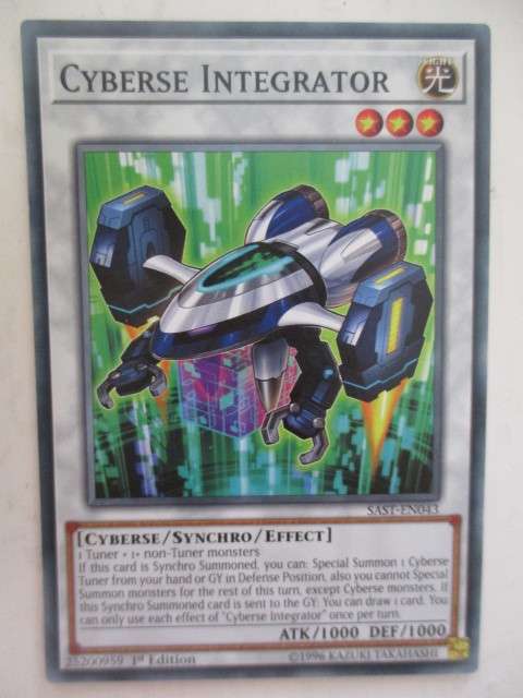 YU-GI-OH TRADING CARD - CYBERSE INTEGRATOR