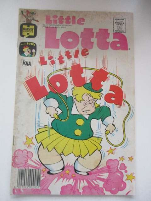 HARVEY COMICS - LITTLE LOTTA - NO. 34  - 1989 - SOUTH AFRICAN COMIC